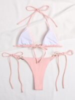 Valery kupaći kostim - roze - Slika 2