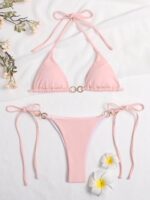 Valery kupaći kostim - roze - Slika 3