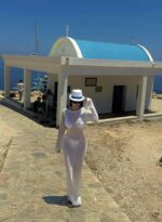 Siena haljina za plažu - bela - Slika 3