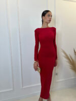 Regina haljina - crvena - Slika 2