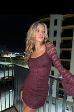 Mihas wine haljina - Slika 4