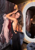 Velour Elegance haljina - Slika 2