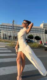 Apricot Aura haljina - Slika 6